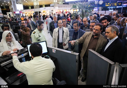 بازدید دستیار رئیس‌جمهوری از فرودگاه امام خمینی(ره)