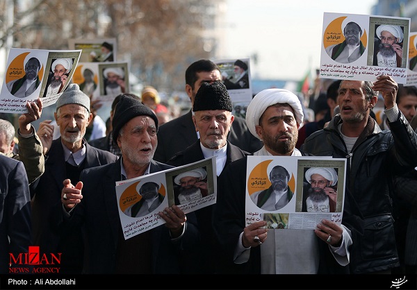 راهپیمایی در محکومیت جنایات آل سعود - مشهد