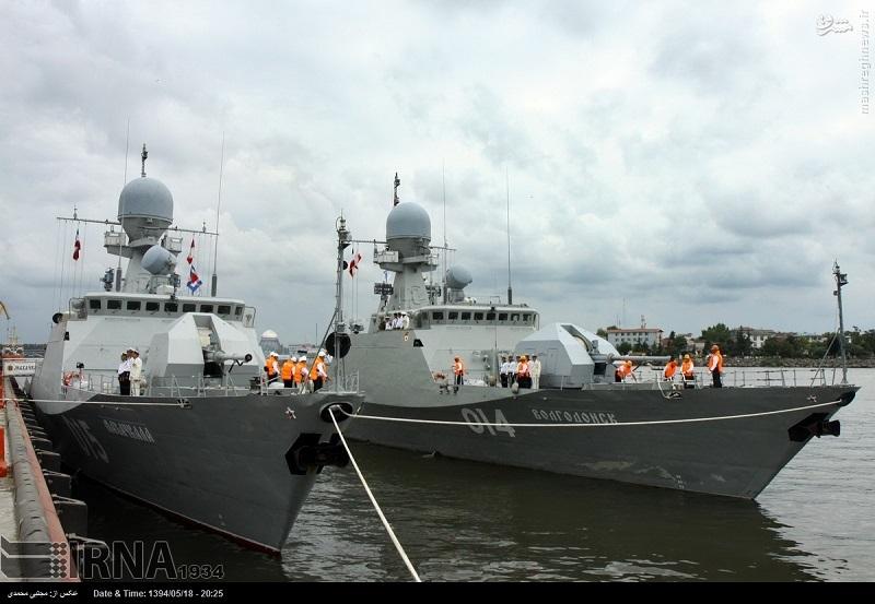 آشنایی با دو شناور رادارگریز روسیه که مهمان نیروی دریایی ایران هستند