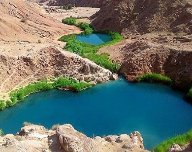 تنها دریاچه دوقلوی ایران در آبدانان
