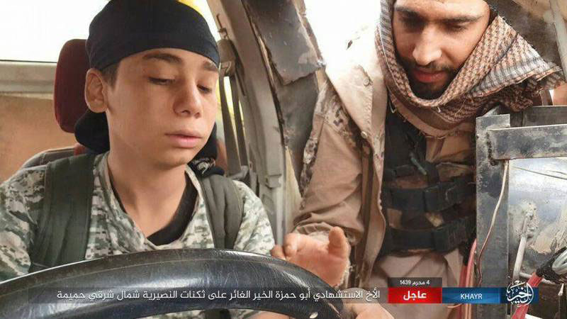 داعش چگونه کودکان انتحاری خود را تربیت می‌کرد+فیلم