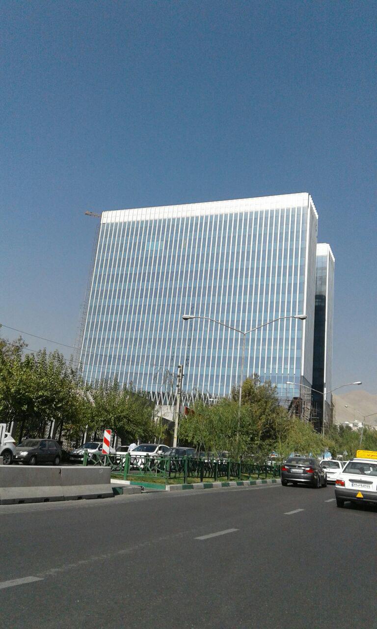 ساختمان مدرن و جدید بورس تهران