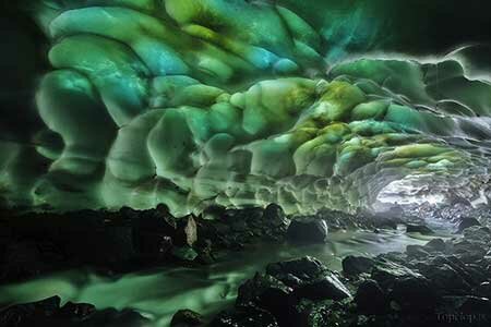 سفیدترین و خنک ترین غار جهان را در کوهرنگ ببینید