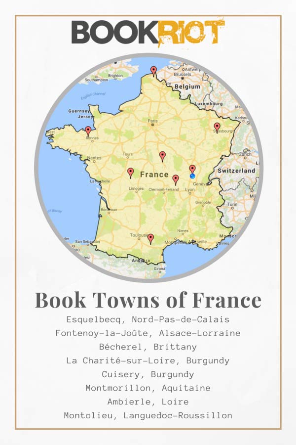 گردشگری ادبی: کتاب‌شهرهای فرانسه