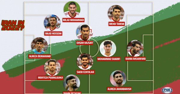 ترکیب احتمالی ایران در جام جهانی 2022 قطر/نورافکن، دلفی و شریفی پدیده‌های آینده ایرانی‌ها+عکس