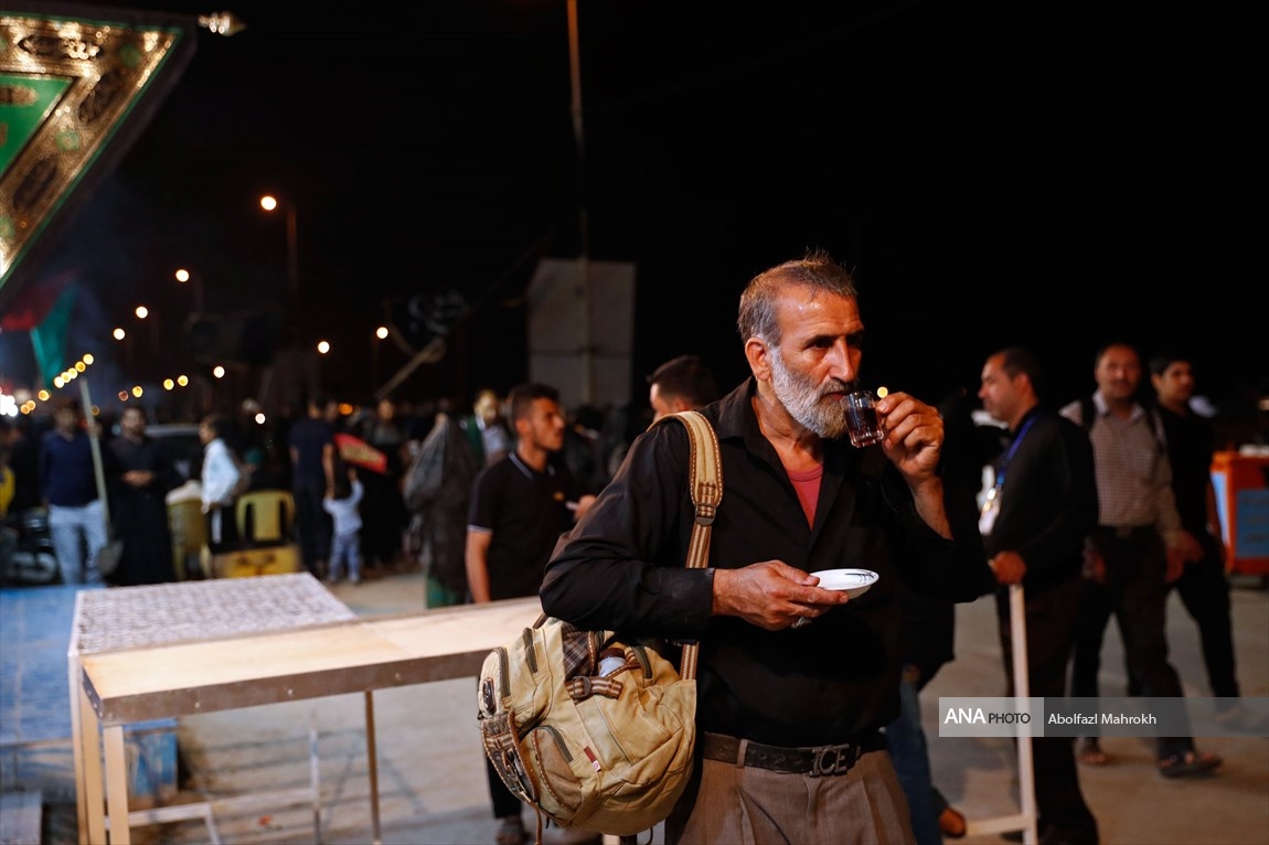 تردد زائران اربعین حسینی در مرز شلمچه