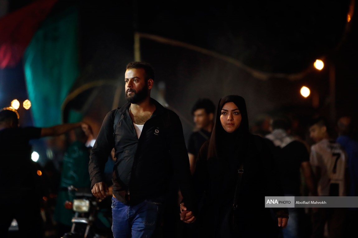 تردد زائران اربعین حسینی در مرز شلمچه
