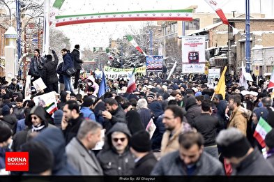 راهپیمایی ۲۲ بهمن در  ارومیه