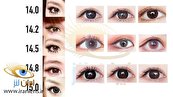 روش تشخیص سایز لنز چشم بر اساس دیامتر و میزان انحنای چشم هر شخص
