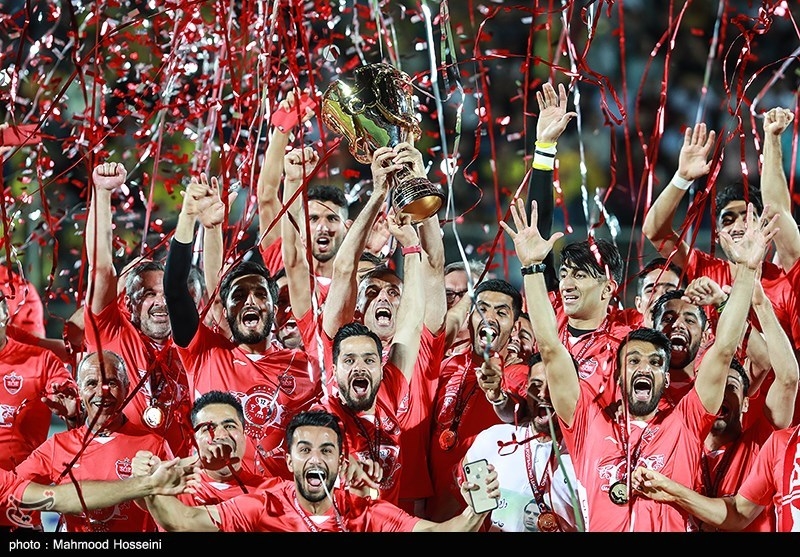 قهرمانی پرسپولیس در لیگ برتر+ تصاویر