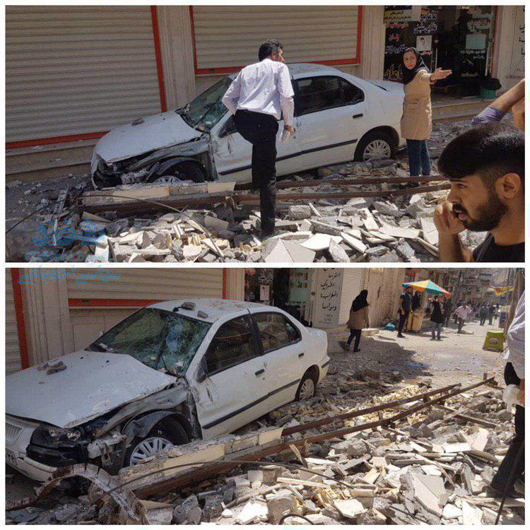 زلزله به بزرگی ۵.۷ ریشتر در مسجد سلیمان استان خوزستان +تصاویر