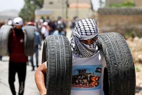 نبرد نابرابر فلسطینیان با اشغالگران+ تصاویر