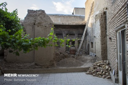 بافت قدیمی منطقه سنجان شهر اراک