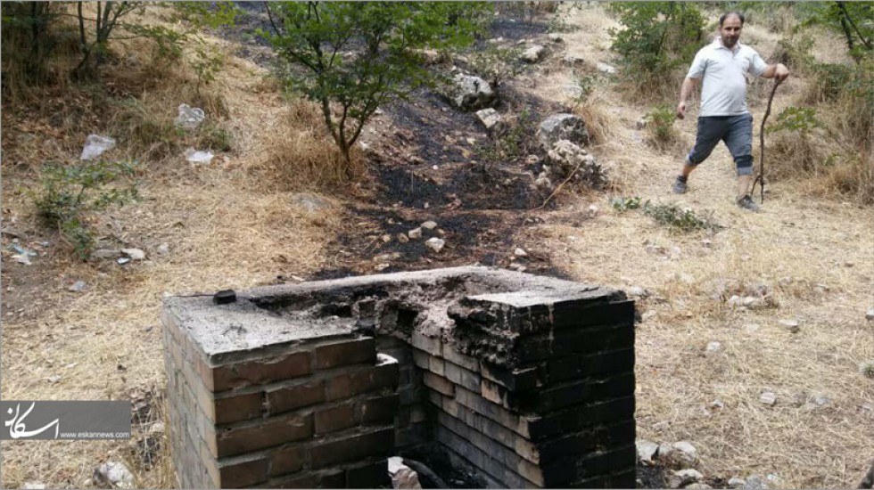 آتش سوزی پارک ملی گلستان با سرعت خاموش شد