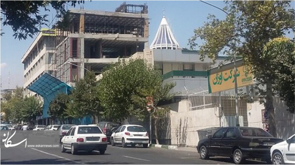 حریم بزرگترین کلیسا تهران نقض شد