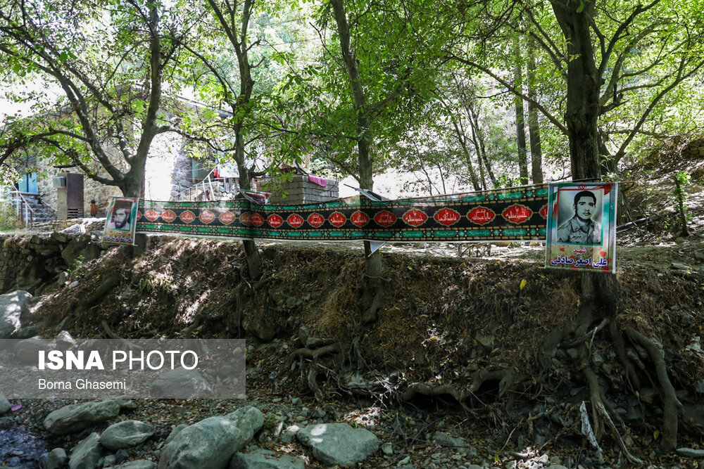 عاشورای حسینی در روستای پس قلعه +عکس