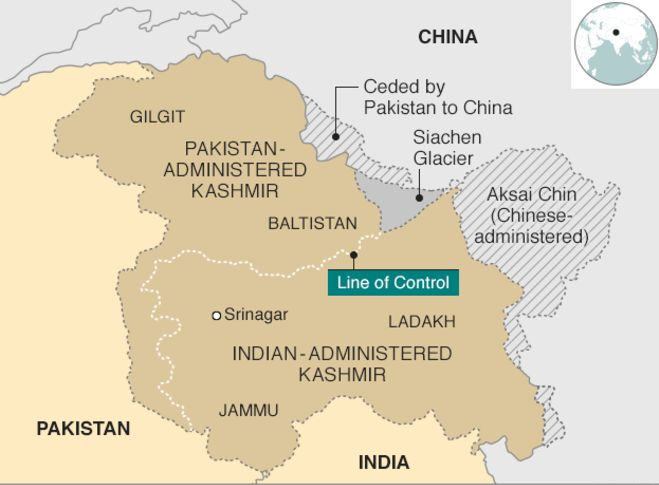 کشمیر؛منطقه درگیری هند و پاکستان در طول تاریخ