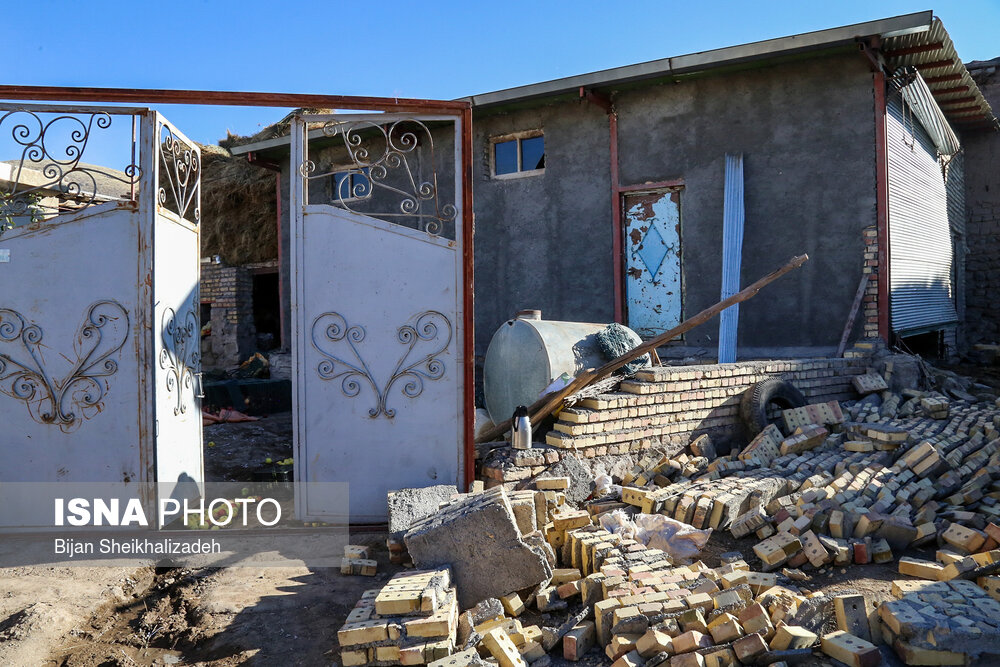 خسارت زلزله در آذربایجان شرقی - میانه
