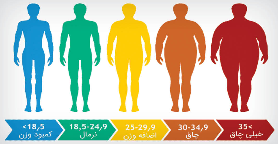حدود ۶۰ درصد جمعیت بالای ۱۸ سال کشور چاق هستند
