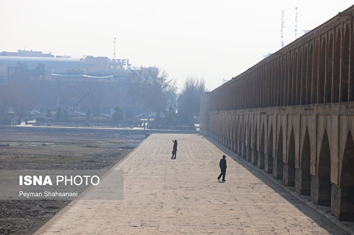 اصفهان در آلوده‌ترین روز سال