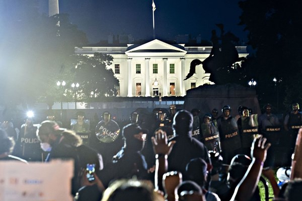 ۴۱۰۰ نفر در اعتراضات آمریکا بازداشت شدند