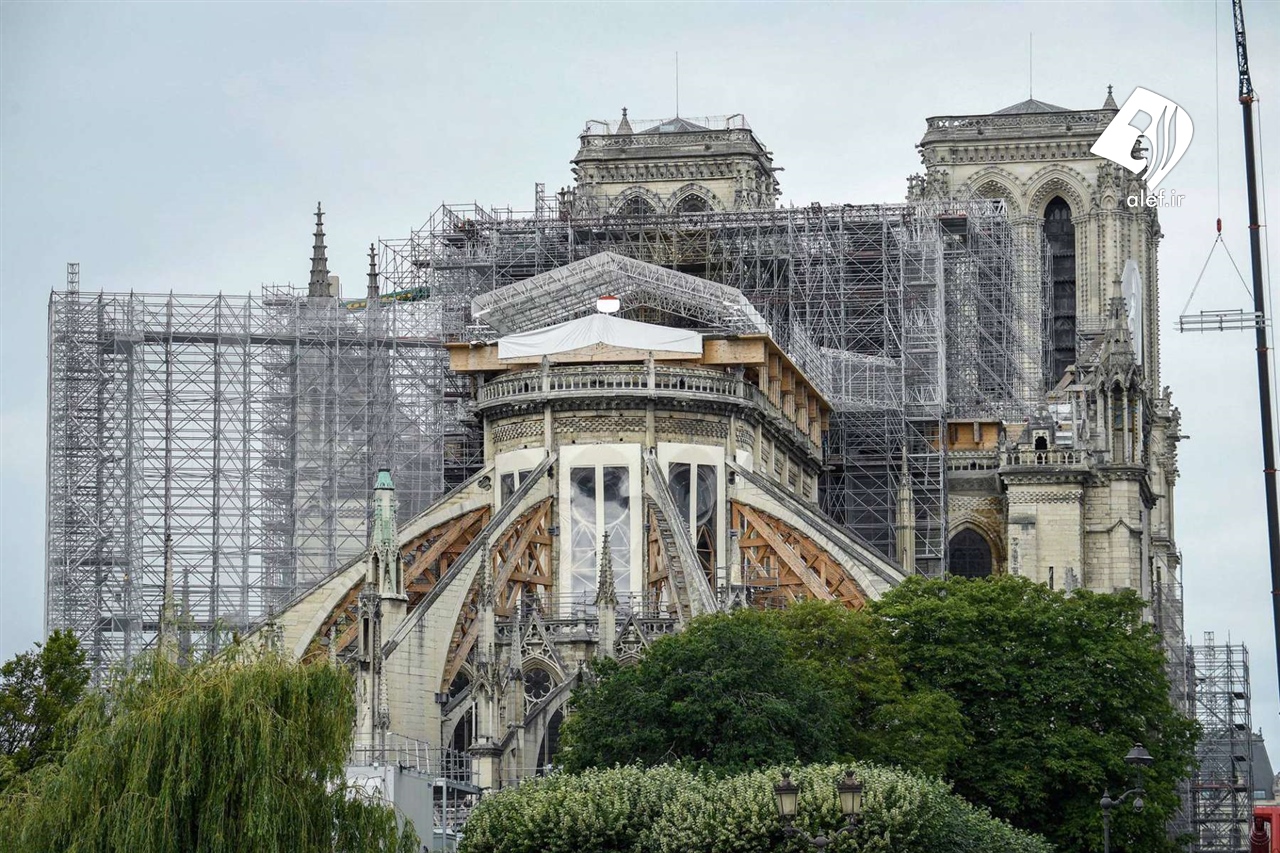 مرمت کلیسای نوتردام فرانسه