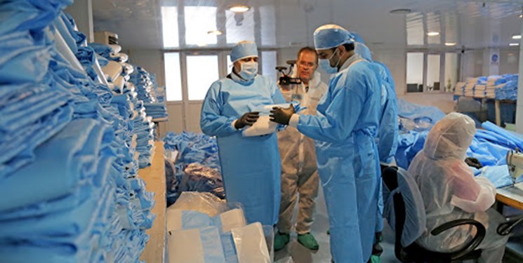 لباس ایزوله بیمارستانی ضد کرونا در ایران تولید شد
