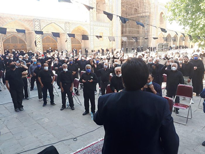 مراسم سوگواری تاسوعا حسینی در قزوین