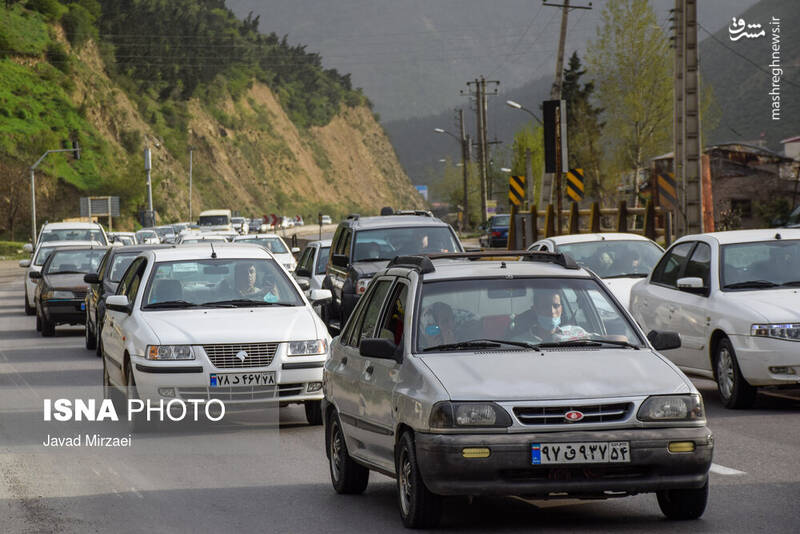 جاده فیروزکوه همچنان پرترافیک!