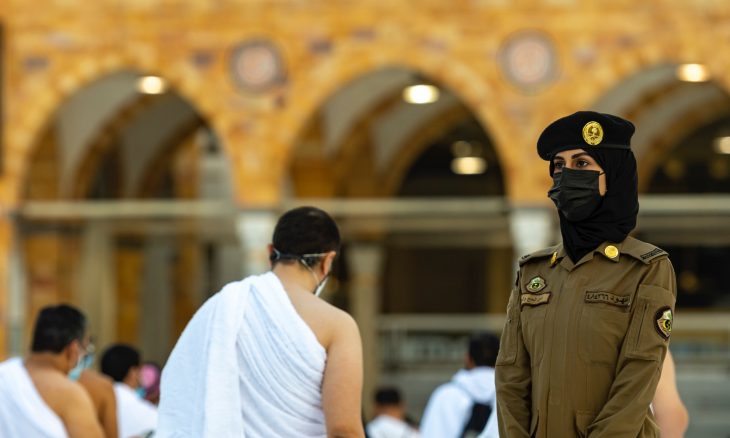 استقرار ماموران امنیتی زن در مسجد الحرام