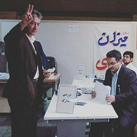 ثبت نام مرحوم حجازی در انتخابات ۱۳۸۴