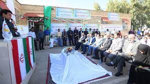 افتتاح مدرسه در روستای زبید دبات استان خوزستان توسط بانک پاسارگاد