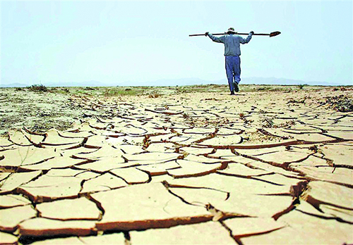 بحران خشکسالی و خطر مهاجرت و فرونشست زمین