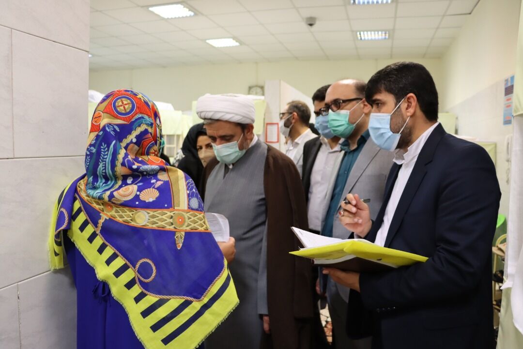 دیدار رئیس مرکز حفاظت اطلاعات قوه قضائیه از ندامتگاه زنان تهران