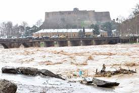 خطر لایروبی نشدن رودخانه خرمرود خرم‌آباد