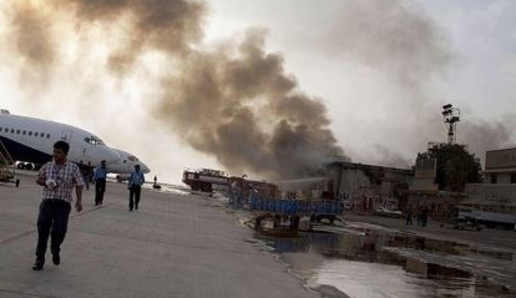 انفجار تروریستی در نزدیکی فرودگاه کابل