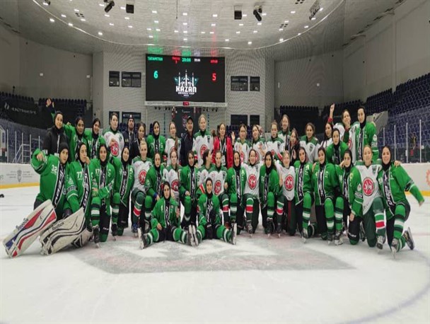شکست نقره‌ای دختران هاکی روی یخ ایران در قمار پنالتی