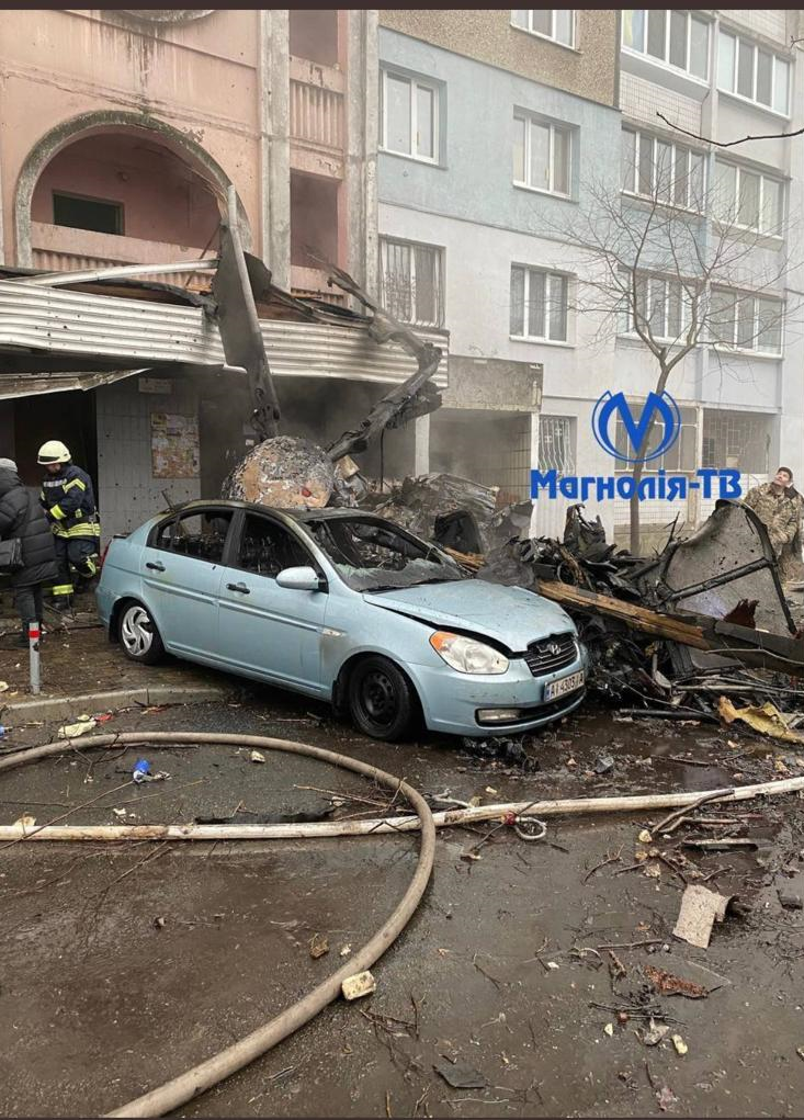 وزیر کشور اوکراین در حادثه سقوط بالگرد در منطقه کی‌یف کشته شد+ جزئیات مهم