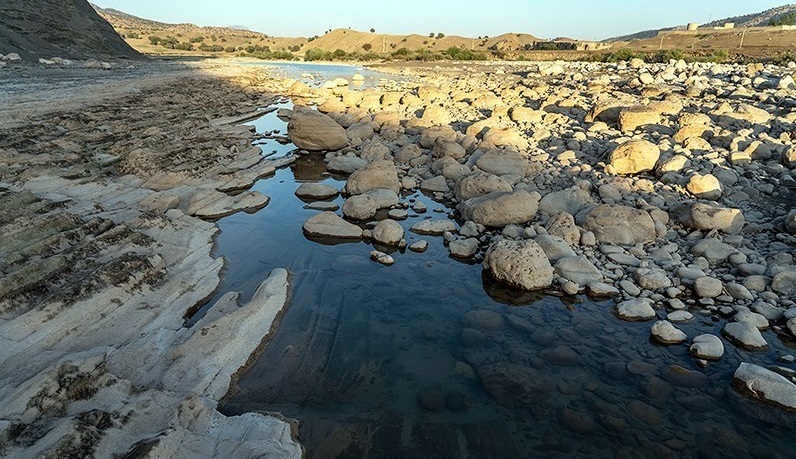 خشک‌شدن رودخانه کشکان بزرگترین رودخانه لرستان