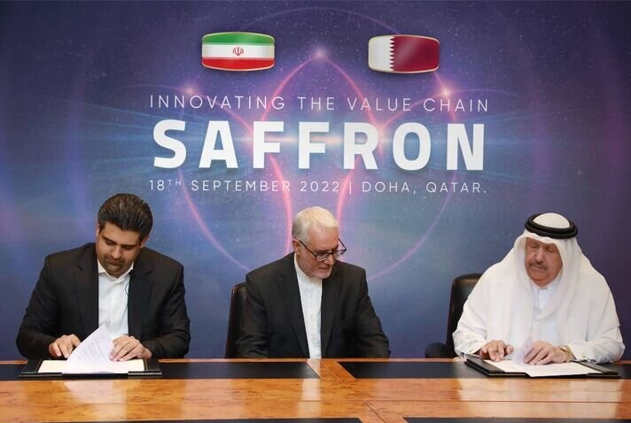 ارسال نخستین محموله بزرگترین قرارداد تجاری زعفران جهان به قطر + تفاهم نامه نه فروش قطعی