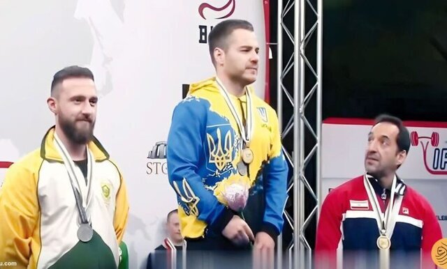 توبیخ ورزشکار اوکراینی که با نماینده ایران دست نداد
