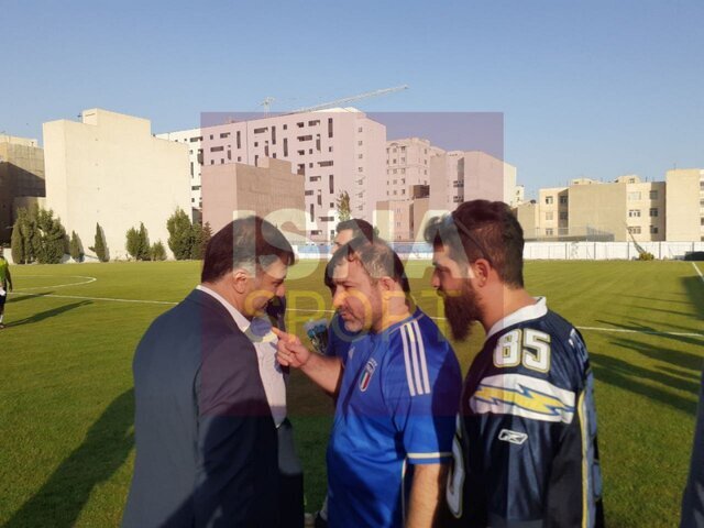 تذکر حراست وزارت ورزش به باشگاه استقلال پس از درگیری «هانی کرده» با برخی هواداران در تمرین امروز