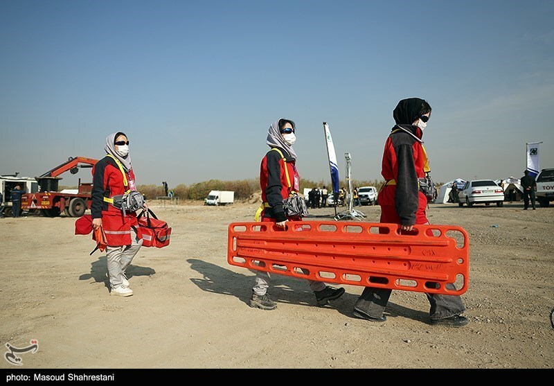 تمرین اسکان اضطراری در تهران