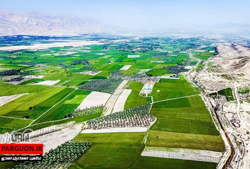 تصاویر هوایی زیبا از کارزین، امامشهر و دهبه | شعار سال