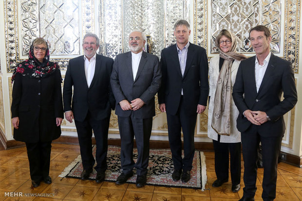 دیدار رئیس مجلس لوگزامبورگ و وزیر امور خارجه