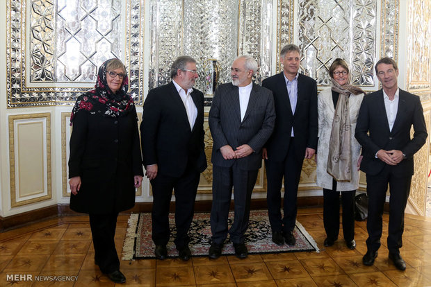دیدار رئیس مجلس لوگزامبورگ و وزیر امور خارجه