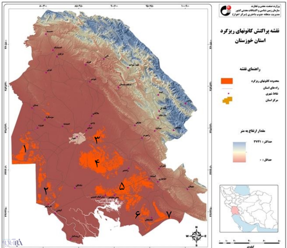 کانون‌های گرد و خاک اهواز ۲برابر وسعت شهر نیویورک۵ عاملی که ۳۵۰ هزار هکتار زمین در خوزستان را به کانون گرد و خاک بدل کرد