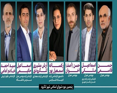 لیست اصلاح طلبان برای انتخابات شورای شهر لنگرود اعلام شد