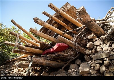 مناطق زلزله زده غرب کشور