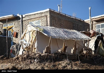 روستای قصر قجر خراسان شمالی ۶ ماه پس از زلزله - ۲